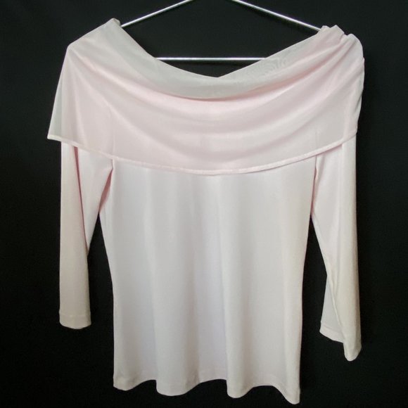 NWT Harlow pink scoop neck blouse - Picture 4 of 4